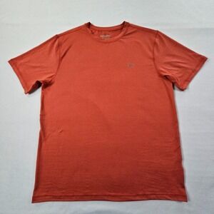 Hang Ten Orange Short Sleeve UPF 50+ Performance T-Shirt Men's M